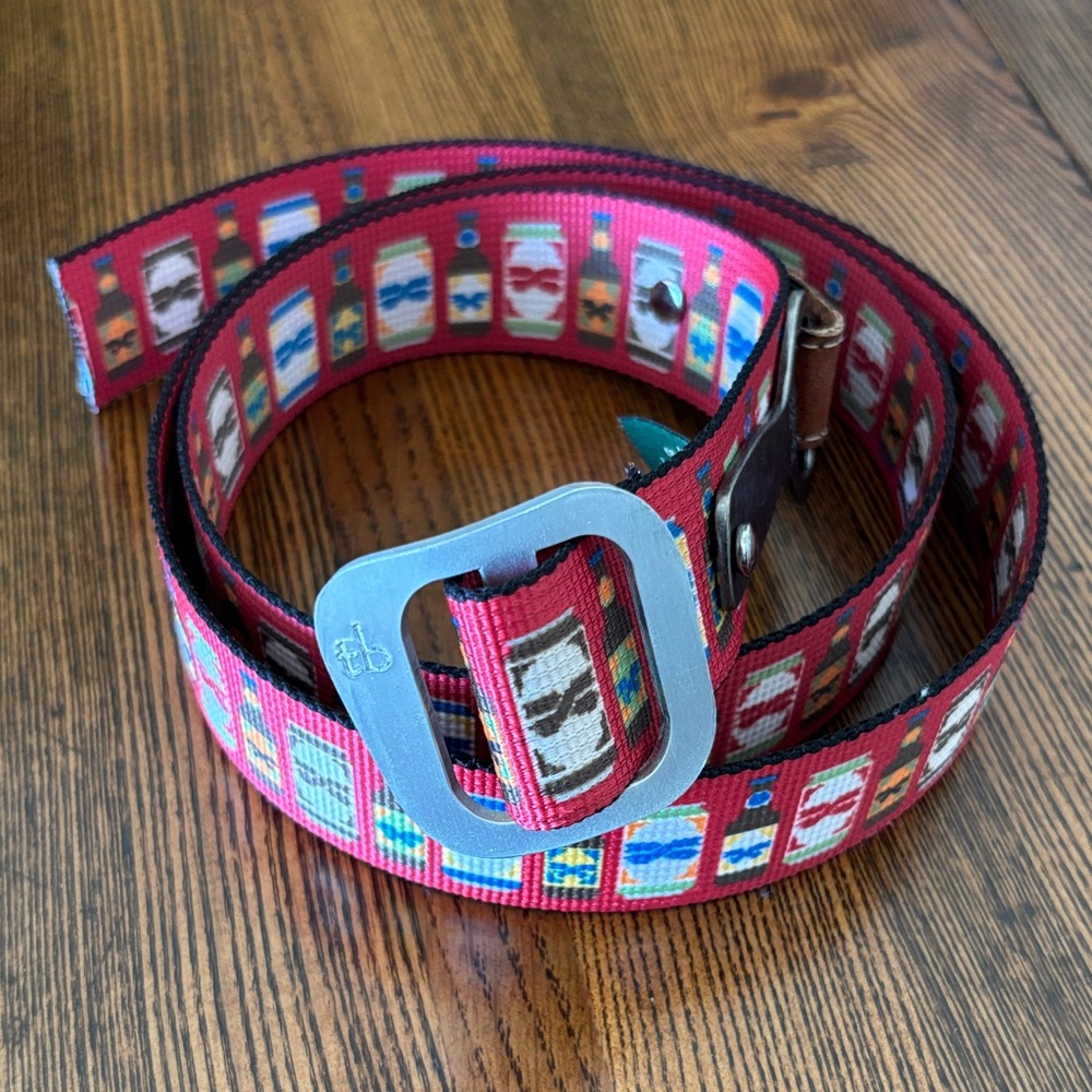 Thomas Bates Nylon Bottle Opener Belt